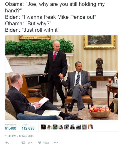 Biden and Obama memes: Jokes on Trump imagined - BBC News