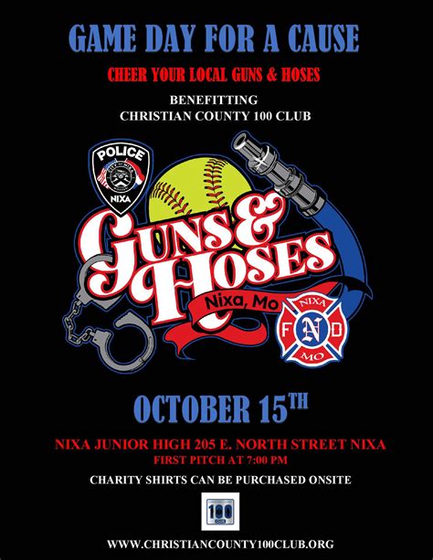 Nixa Baseball on Twitter: "Don’t miss this awesome opportunity to support our Nixa Police, Fire ...