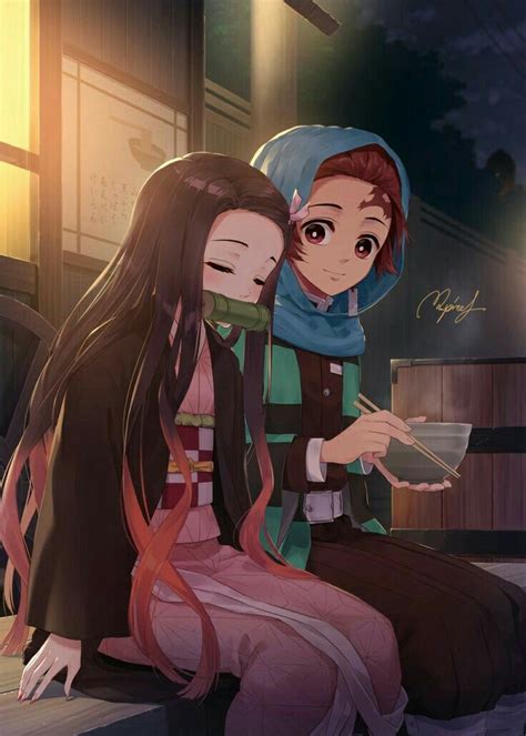 Nezuko And Tanjiro Cute Wallpaper - ANIME March 2022