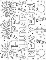 Happy Lunar New Year Coloring Page  Crayolacom sketch template
