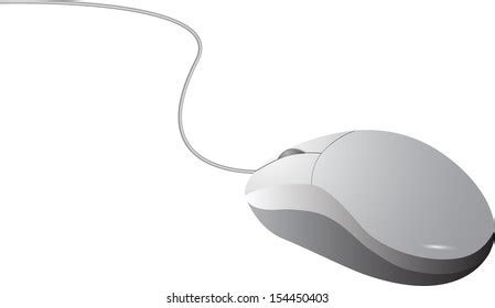 White Mouse Stock Vector (Royalty Free) 154450403 | Shutterstock