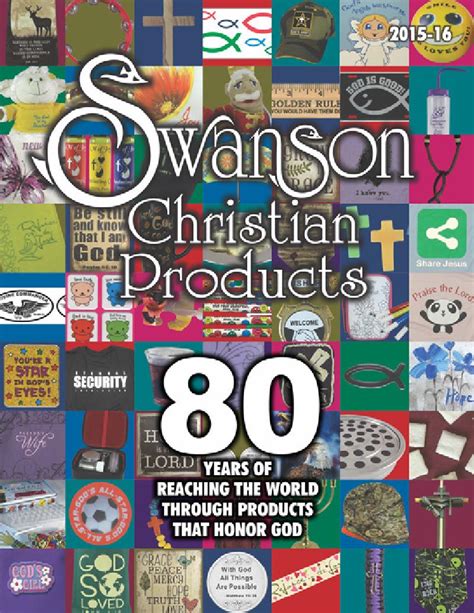 Swanson Christian Products 2015-16 Catalog by Swanson Christian ...