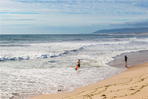 Esposende PORTUGAL - 6 August 2021 - Beach Dunes and Red Lighthouse Next To SÃ£o JoÃ£o Baptista ...