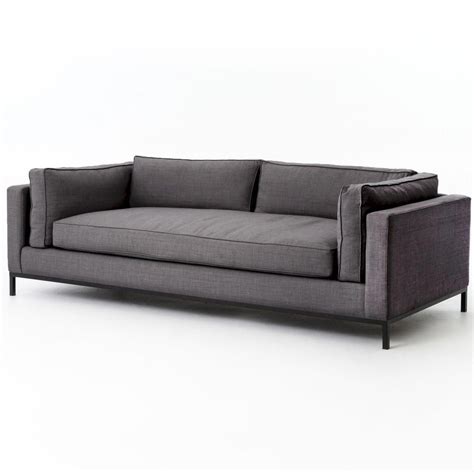 Grammercy Upholstered Modern Deep Sofa - Charcoal #Homefurniture ...