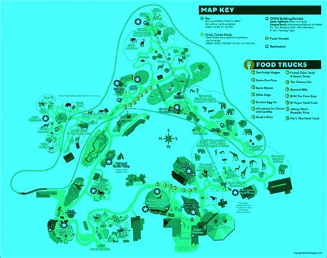 Omaha Zoo Map [Printable Omaha Henry Doorly Zoo Map]