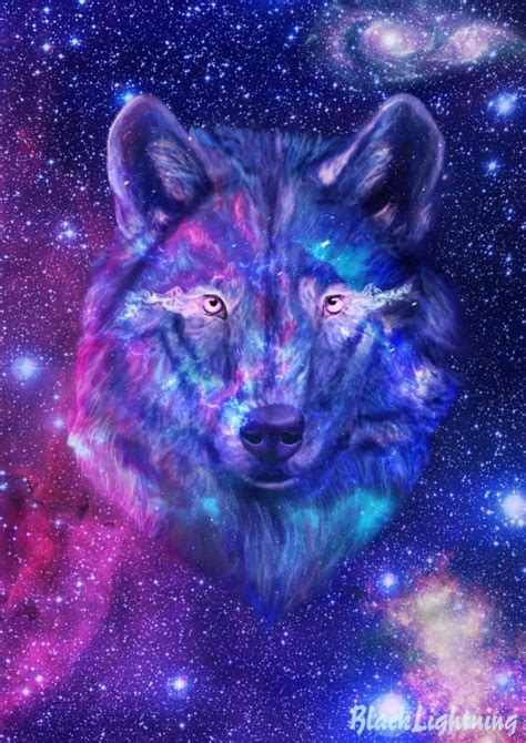 Galaxy Wolf | Galaxy wolf, Anime wolf girl, Wolf wallpaper