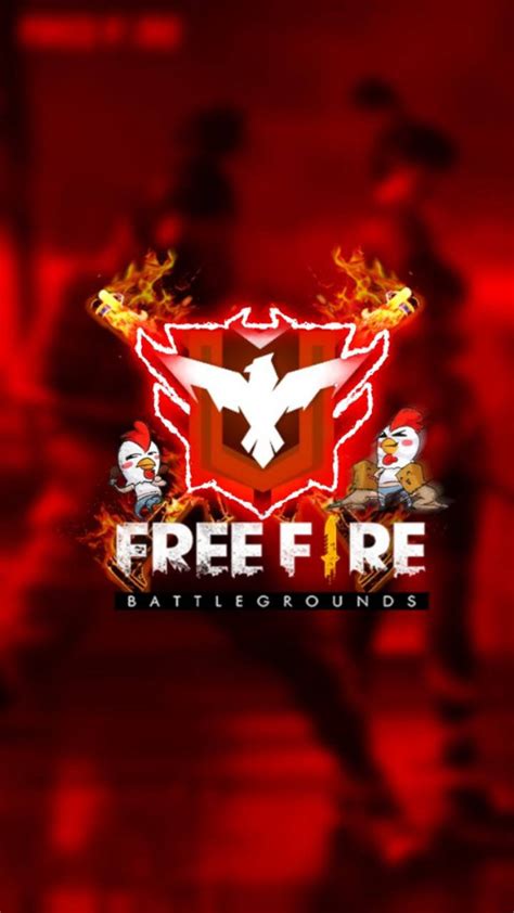 Download Free Fire Logo Battlegrounds Wallpaper | Wallpapers.com