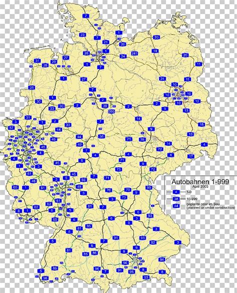 Germany Autobahn Bundesstraße Map Controlled-access Highway PNG, Clipart, Area, Autobahn, Border ...