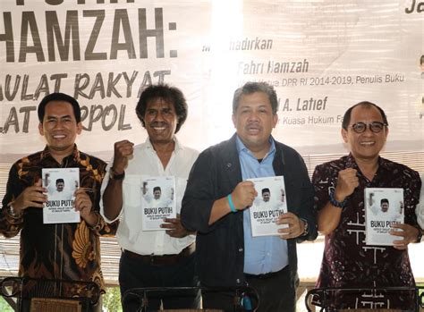 Momentum Perpisahan dengan PKS. Fahri Hamzah Luncurkan 'Buku Putih' - PONTAS.ID