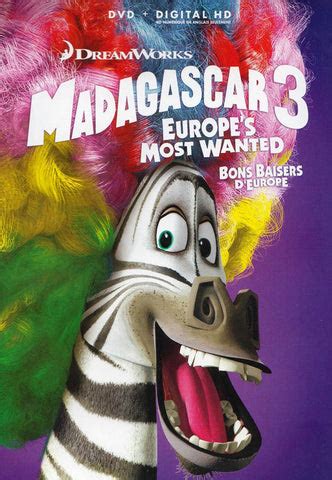 Madagascar 3 - Europe s Most Wanted (Purple Cover) (Blu-ray / DVD ...