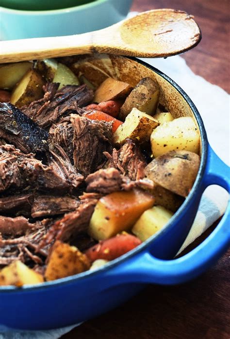 Grandma's Sunday Oven Pot Roast | srsly pot roast in the oven is best!