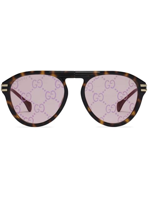 Gucci Logo Lense Sunglasses | Editorialist