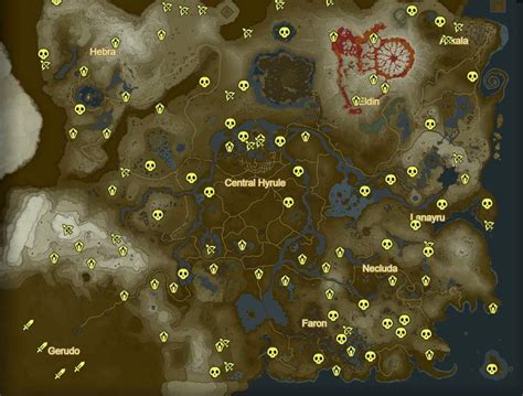 Zelda breath of the wild interactive map download - uniqueret