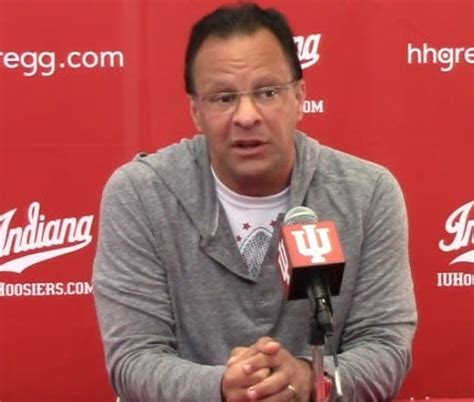 Tom Crean Indiana Hoosiers Post Rub Isolation Play by Dana Beszczynski ...