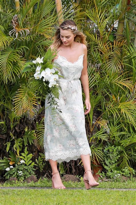 MARGOT ROBBIE at a Friend’s Wedding in Kaui 05/14/2017 – HawtCelebs