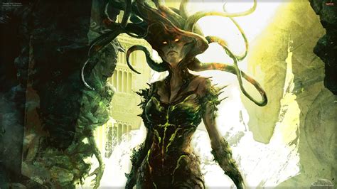 Medusa, Mythology, Vraska the Unseen Wallpapers HD / Desktop and Mobile Backgrounds