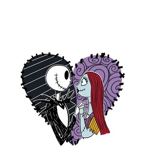 The Nightmare Before Christmas Jack And Sally Together Forever