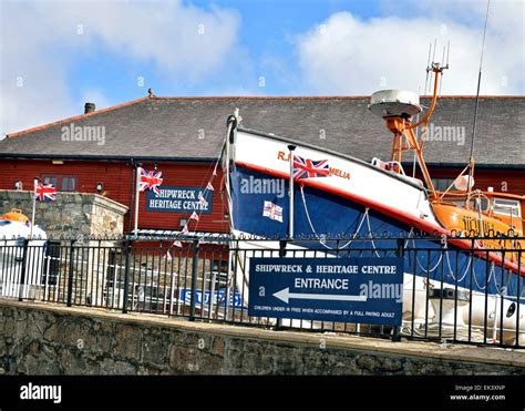 The Shipwreck & heritage museum at Charlestown in Cornwall, UK Stock Photo - Alamy