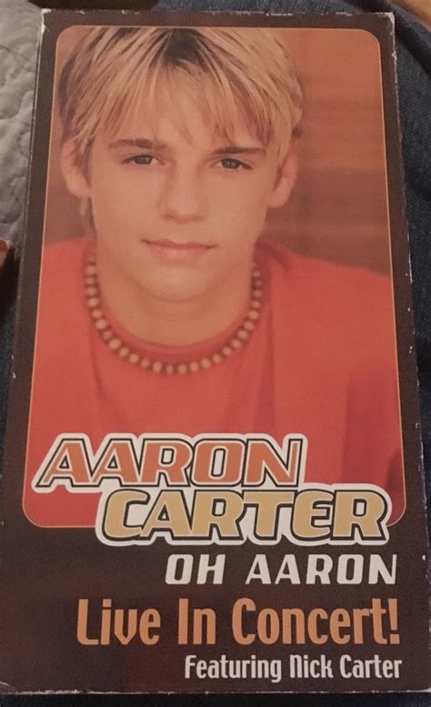 Aaron Carter – Oh Aaron: Live In Concert (2002, VHS) - Discogs