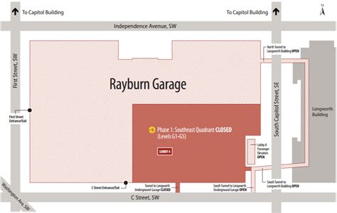 Rayburn Garage Interior Rehabilitation | Architect of the Capitol ...