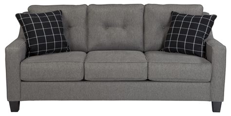 Benchcraft Brindon Contemporary Queen Sofa Sleeper with Track Arms ...