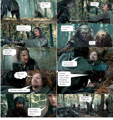 Boromir's Death Final Part by ashantiwolfrider on DeviantArt