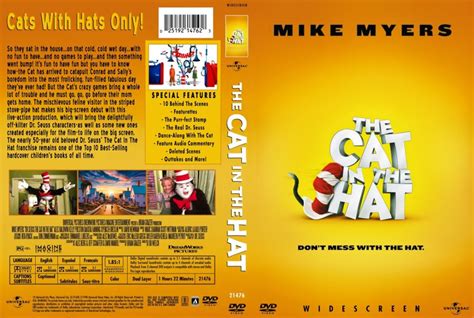 Cat In The Hat - Movie DVD Custom Covers - 49cat in the hat cstm-bobban hires :: DVD Covers