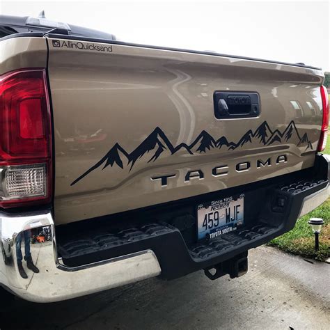 ToyoDecal | Mountain decal, Tacoma truck, Tacoma accessories