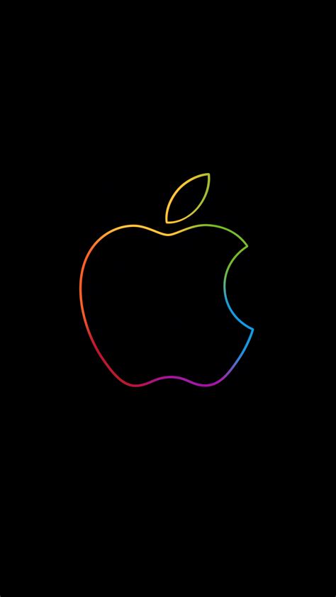 Apple Logo Colorful 4K #4220e Wallpaper PC Desktop