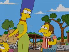 Haha Simpsons GIFs | Tenor