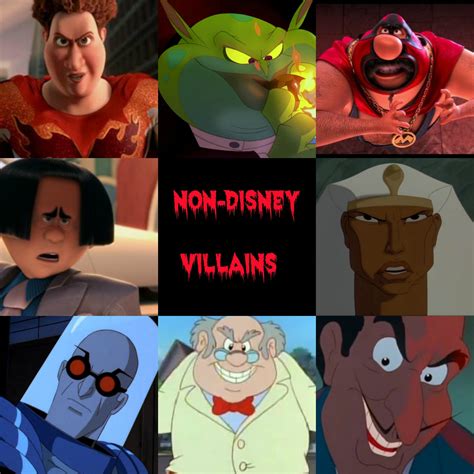 Non-Disney Villains - Childhood Animated Movie Villains Photo (37235854 ...