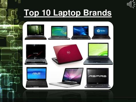 10 Best Laptop Brands