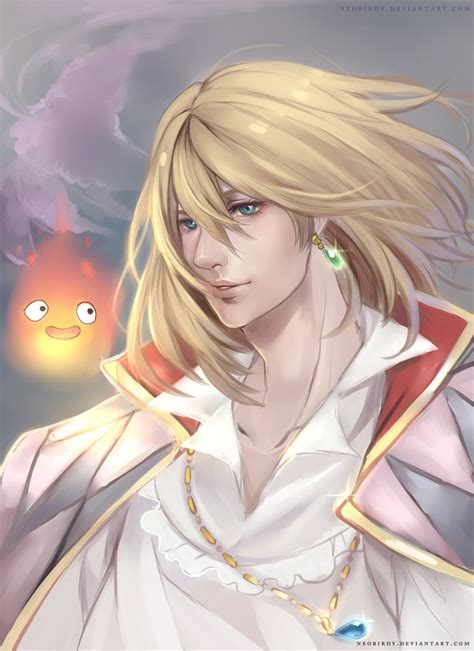 Howl and Calcifer - Howl's Moving Castle Fan Art (38739904) - Fanpop