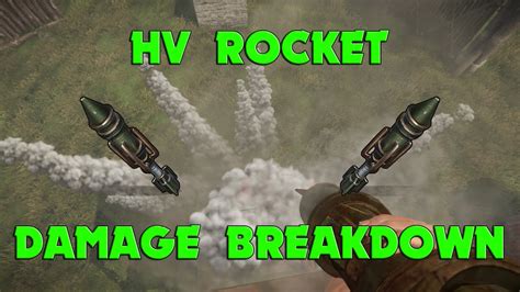 Rust - HV Rocket Damage Breakdown - YouTube