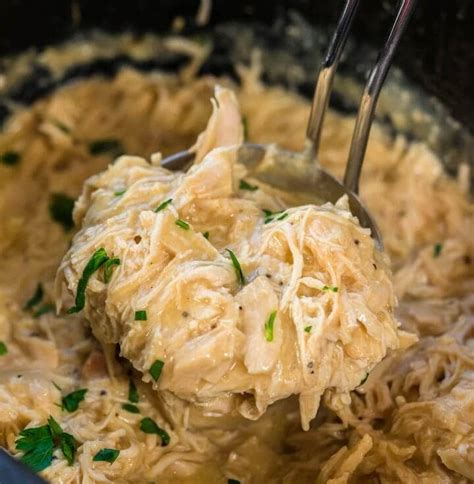 Crockpot Chicken and Gravy - Bowl Me Over