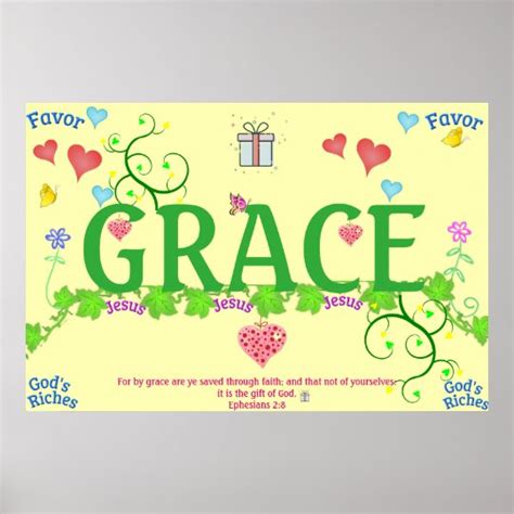 Grace Poster | Zazzle