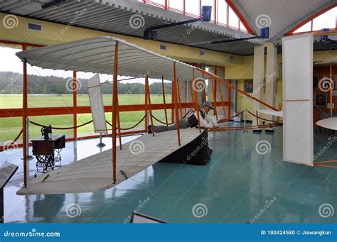 Model of First Airplane in Museum, NC, USA Editorial Image - Image of ...