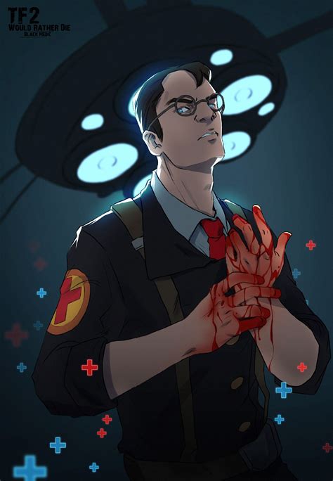 TF2 Black Medic End of Procedure by biggreenpepper on DeviantArt | Team fortress 2 medic, Team ...