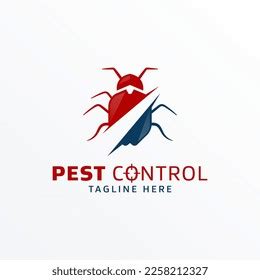 Pest Control Logo Vector Illustration Stock Vector (Royalty Free ...