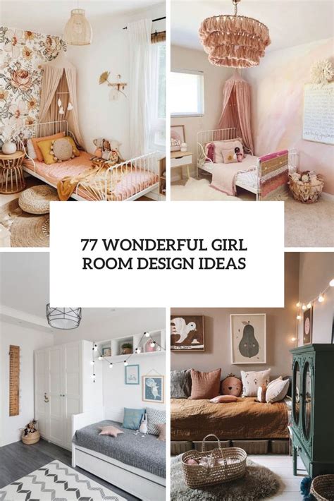 77 Wonderful Girls Room Design Ideas Digsdigs