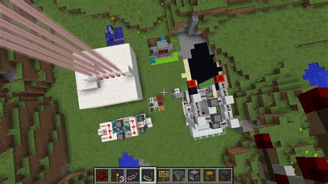 6 redstone contraptions Minecraft Project