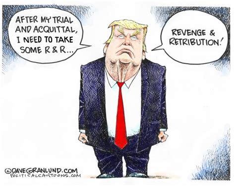 Cartoons: Donald Trump, acquittal and the rule of law