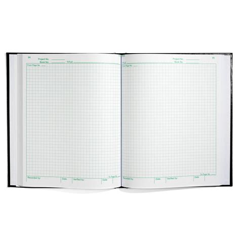 #3001HC Black Cover – Laboratory Notebook – Scientific Notebook Company