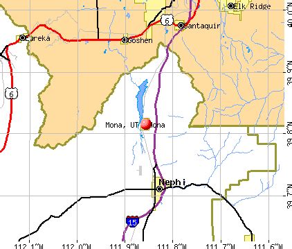 Mona, Utah (UT 84645, 84648) profile: population, maps, real estate, averages, homes, statistics ...