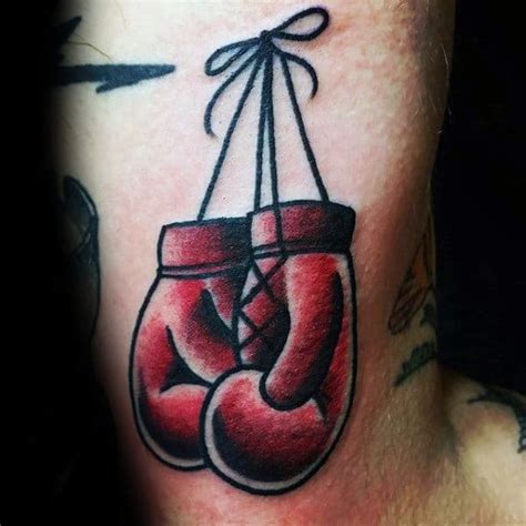 70 Boxing Gloves Tattoo Designs For Men - Swift Ink Ideas