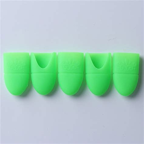 Buy Beutik 5 Pcs Silicone Nail UV Gel Polish Remover Wraps Kits 8 Colors Available Soak Off Cap ...