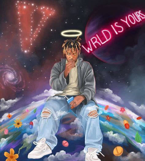 Juice Wrld Fan Art Cover / Juice wrld, world, album cover, music, rap, hip hop, mac miller ...