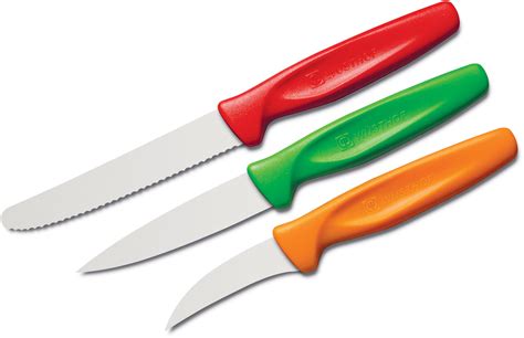 Wusthof Zest 3 Piece Paring Knife Set, Multi-Color - KnifeCenter ...