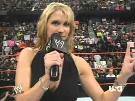 RAW 10/10/2005 - Stephanie McMahon Opens Up Raw - YouTube