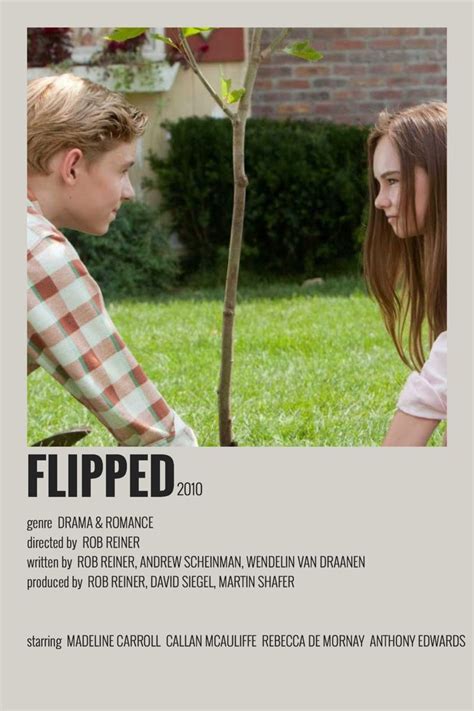 Flipped Movie Poster | Flipped movie, Film posters minimalist, Movie ...